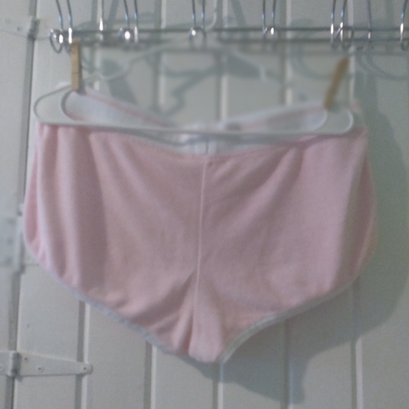 Vs pink vintage Terry short shorts-large EUC - Picture 5 of 7